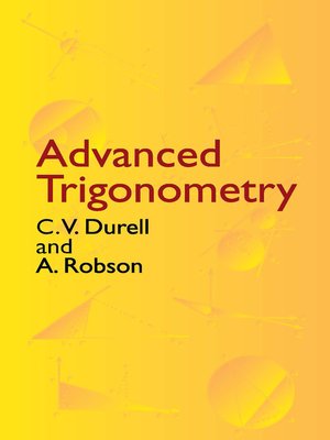 cover image of Advanced Trigonometry